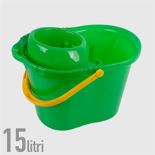 SECCHIO CARLETTO PLUS + STRIZZATORE 15 LT