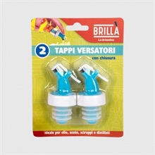TAPPI VERSATORI CON CHIUSURA 2 PZ