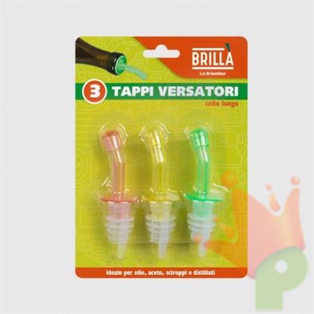 TAPPI VERSATORI COLLO LUNGO 3 PZ