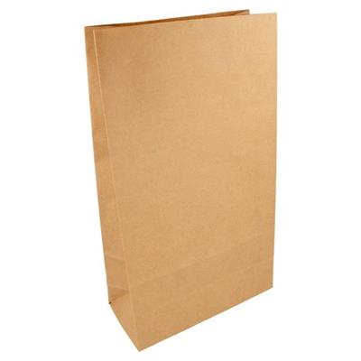 SACCHETTI SOS SENZA MANIGLIA 20+9X34,5 CM KRAFT 50 PZ