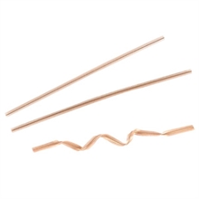 NASTRI CHIUDI SACCHETTI 9,5 CM NATURALE KRAFT 100 PZ