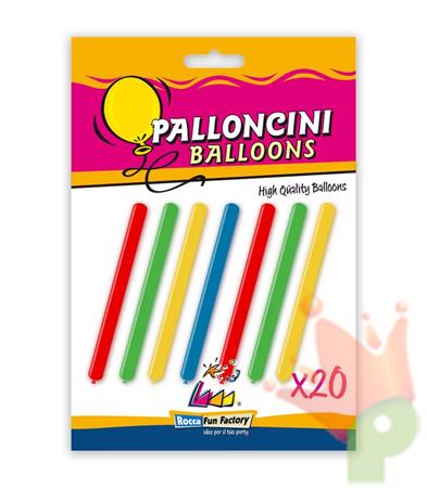 PALLONCINI MODELLABILI D4 ASSORTITI 20 PZ