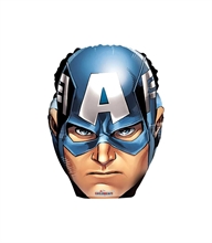 PALLONCINO MYLAR 18INCH TESTA CAPITAN AMERICA