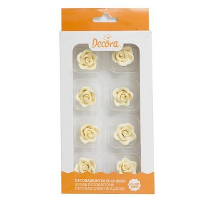 ROSA PICCOLA GIALLA 8 PZ