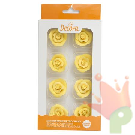 ROSA MEDIA GIALLA 8 PZ