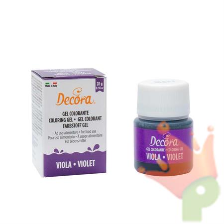 GEL COLORANTE DECORA VIOLA 28 GR