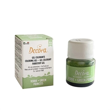 GEL COLORANTE DECORA VERDE PRINCESS 28 GR