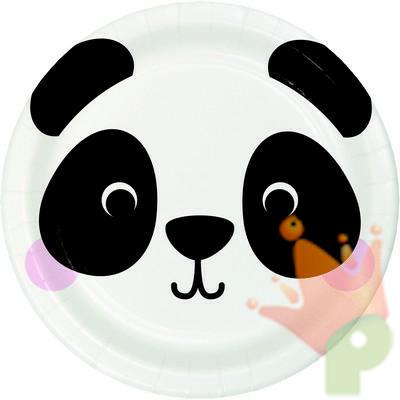 PIATTI 18 CM PANDA 8 PZ