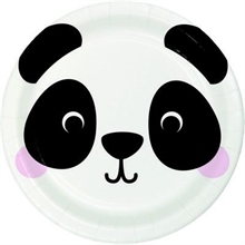 PIATTI 18 CM PANDA 8 PZ