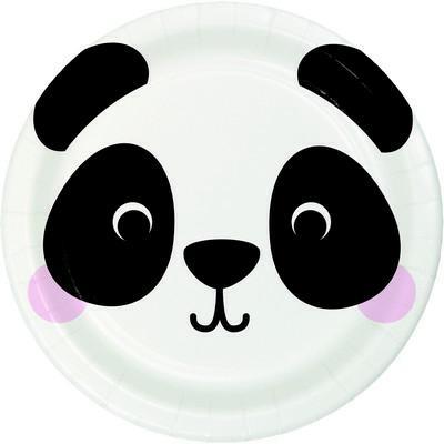 PIATTI 18 CM PANDA 8 PZ