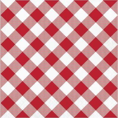 TOVAGLIOLI 33X33 2V CLASSIC GINGHAM 16 PZ