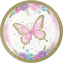 PIATTI 18 CM BUTTERFLY SHIMMER 8 PZ