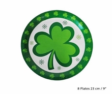 PIATTI 23CM ST. PATRICKS DAY 8PZ