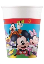 BICCHIERI 200 ML MICKEY ROCK THE HOUSE 8 PZ