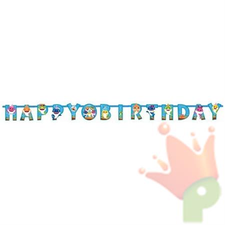 FESTONE HAPPY BIRTHDAY BABY SHARK 180 CM