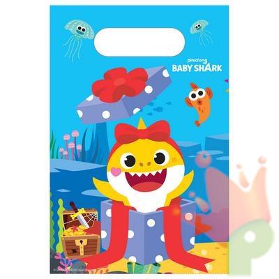 BUSTE IN CARTA 23,4X16,2 CM BABY SHARK 6 PZ