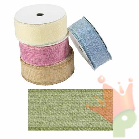 NASTRO JUTA VERDE MM40X10MT