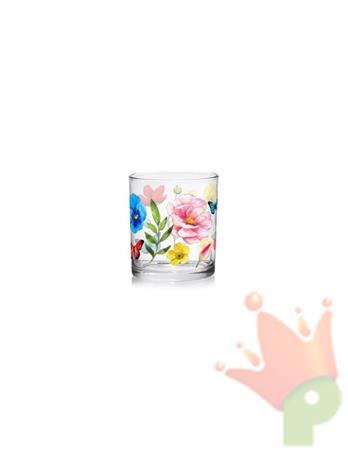 BICCHIERI 220 CC ACQUA DEC. ISABEL 6 PZ