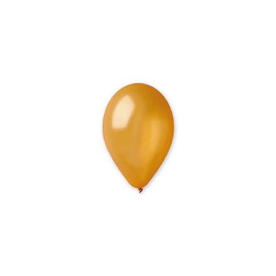PALLONCINO 12INCH 30 CM ORO METAL 100 PZ