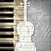 TOVAGLIOLI 33X33 3V MUSIC IN LIFE  20 PZ