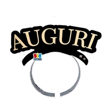 FRONTINI IN CARTA AUGURI ORO 4 PZ