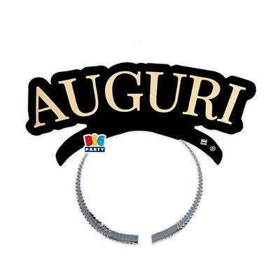 FRONTINI IN CARTA AUGURI ORO 4 PZ