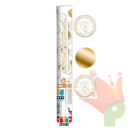 SPARACORIANDOLI 30 CM CRESIMA GOLD