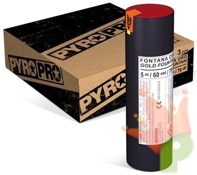 FONTANA ORO 5 MT 60 SECONDI 3 PZ