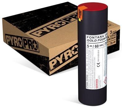 FONTANA ORO 5 MT 60 SECONDI 3 PZ