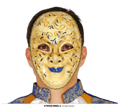 MASCHERA VENEZIANA DECORATA DONNA