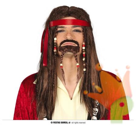 PARRUCCA RASTA CON PIZZETTO