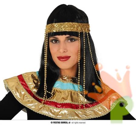 PARRUCCA EGIZIA CON DIADEMA