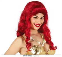PARRUCCA SIRENETTA ROSSA