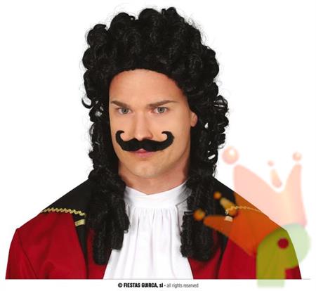 PARRUCCA CAPITANO PIRATA CON BAFFI