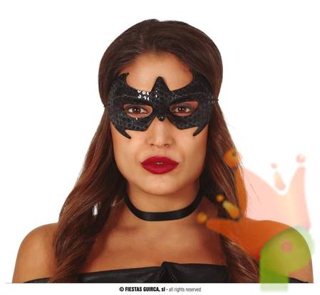MASCHERA NERA BATWOMAN