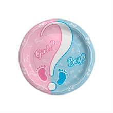PIATTI 18 CM BABY GIRL OR BOY ? 8 PZ