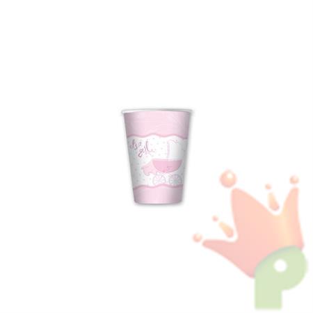 BICCHIERI 80 CC IT'S A GIRL 8 PZ