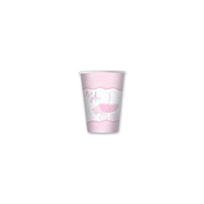 BICCHIERI 80 CC IT'S A GIRL 8 PZ