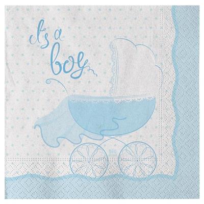 TOVAGLIOLI 33X33 CM IT'S A BOY 20 PZ