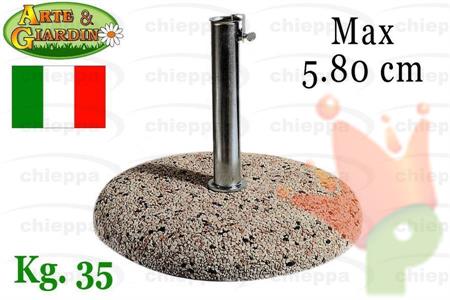 BASE OMBRELLONE GRANIGLIA 35 KG