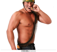 CINTURA PROIETTILI 140 CM