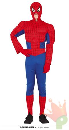 COSTUME SPIDER BOY SPIDERMAN BAMBINO 14-16 ANNI