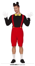 COSTUME TOPOLINO  ADULTA TAGLIA  M 48 50