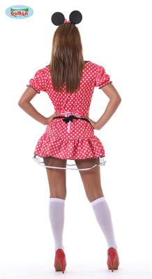 COSTUME TOPOLINA MINNIE SEXY DONNA ADULTA  TAGLIA L