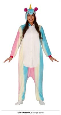 COSTUME UNICORNO ADULTO TAGLIA L 42 44