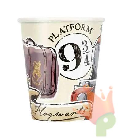 BICCHIERI 250 ML HARRY POTTER 8 PZ