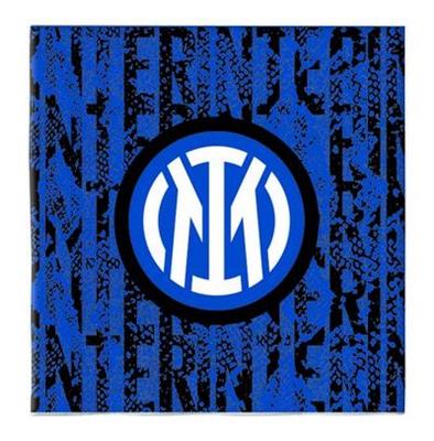 TOVAGLIOLI 33X33 INTER PRODOTTO UFFICIALE 20 PZ