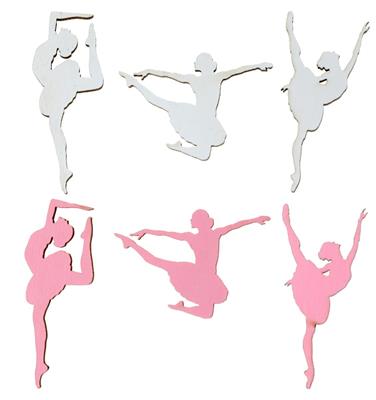 CORIANDOLI DA TAVOLA BALLERINE 10 PZ