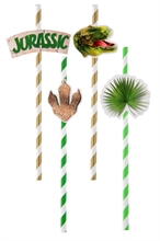 CANNUCCE IN CARTA 19 CM DINOSAURI 8 PZ
