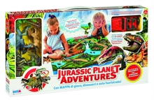 PLAYSET DINOSAURI CON MAPPA E FUORISTRADA